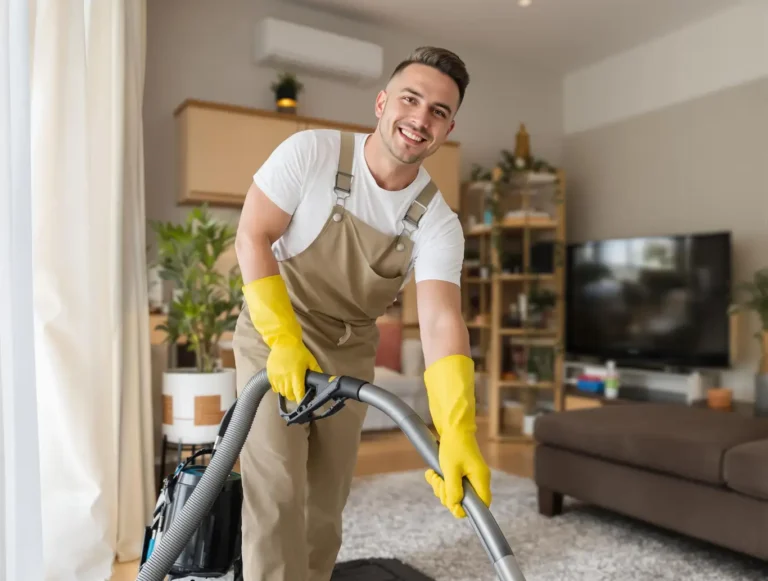 Living Room Cleaning