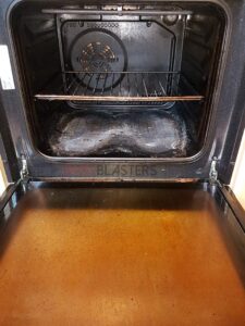 Oven Cleaning Before
